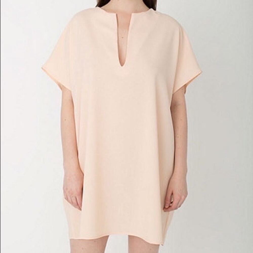 American Apparel Blush Pink Adia Dress